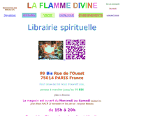 Tablet Screenshot of flammedivine.net